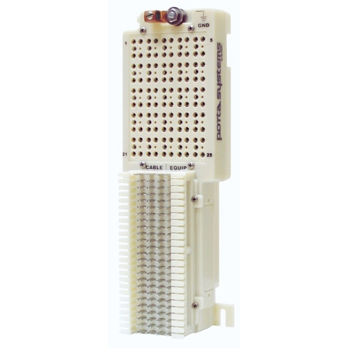 Porta Systems 525 25 Pair Protector Block Termination 66 in 66 out Porta Systems 525 25 Pair Protector Block Termination 66 in 66 out