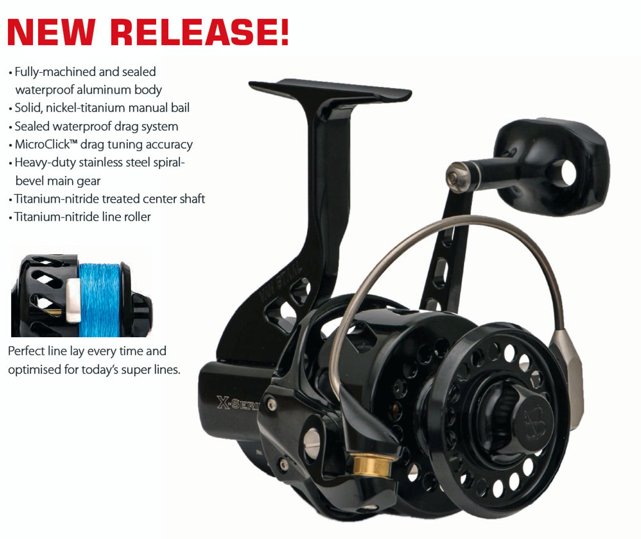 Van Staal VS X Reel Fully Waterproof Fishing Reel For Sale