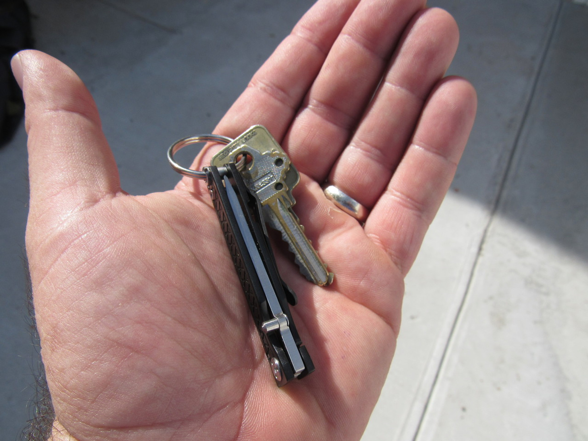 Pocket Samurai Keychain Knife (Titanium Edition) - StatGear