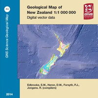 Geological map of New Zealand 1:1 000 000 : digital vector data 2014 Geological map of New Zealand 1:1 000 000 : digital vector data 2014