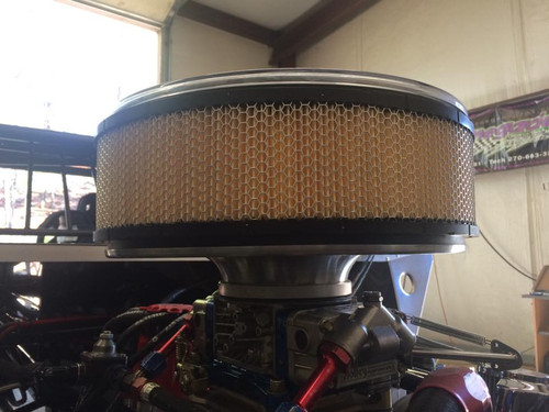 Installation Shot. Shown with R2C Pro Series 4" Air Filter.
