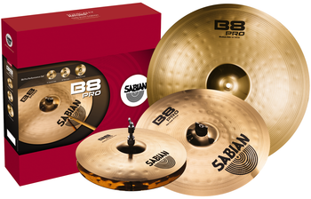 Sabian B8Pro 4 Pack Box Set with 14" Hi-hats, 16"and 18" Thin Crash and 20" Medium Ride Sabian B8Pro 4 Pack Box Set with 14" Hi-hats, 16"and 18" Thin Crash and 20" Medium Ride