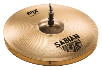 Sabian B8X 3-piece Performance Cymbal 3-pack with a Set of 14" Hi-hats, a 16" Thin Crash, and a 20" Ride Sabian B8X 3-piece Performance Cymbal 3-pack with a Set of 14" Hi-hats, a 16" Thin Crash, and a 20" Ride
