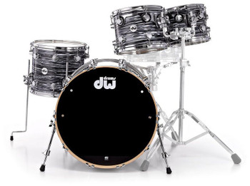 DW Collector's Series 5-Piece Shell Pack Black Oyster Finish DW Collector's Series 5-Piece Shell Pack Black Oyster Finish