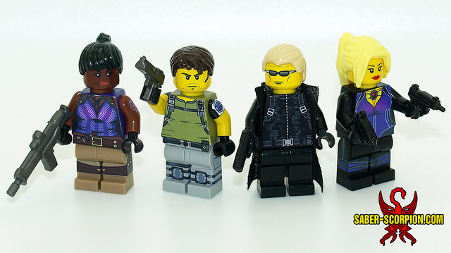 resident evil minifigures