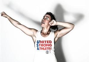 The United Strong Athletes muscle tank shows my pride in being part of a team of amazing athletes!