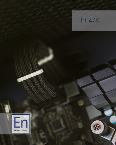 Black Paracord Sleeved Extensions