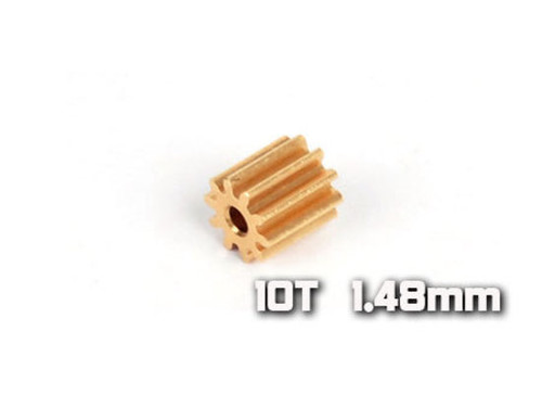 EA-077-10T - Xtreme Motor Pinion Gear 10T 1.5mm hole, 0.4 Blade 130 X EA-077-10T - Xtreme Motor Pinion Gear 10T 1.5mm hole, 0.4 Blade 130 X