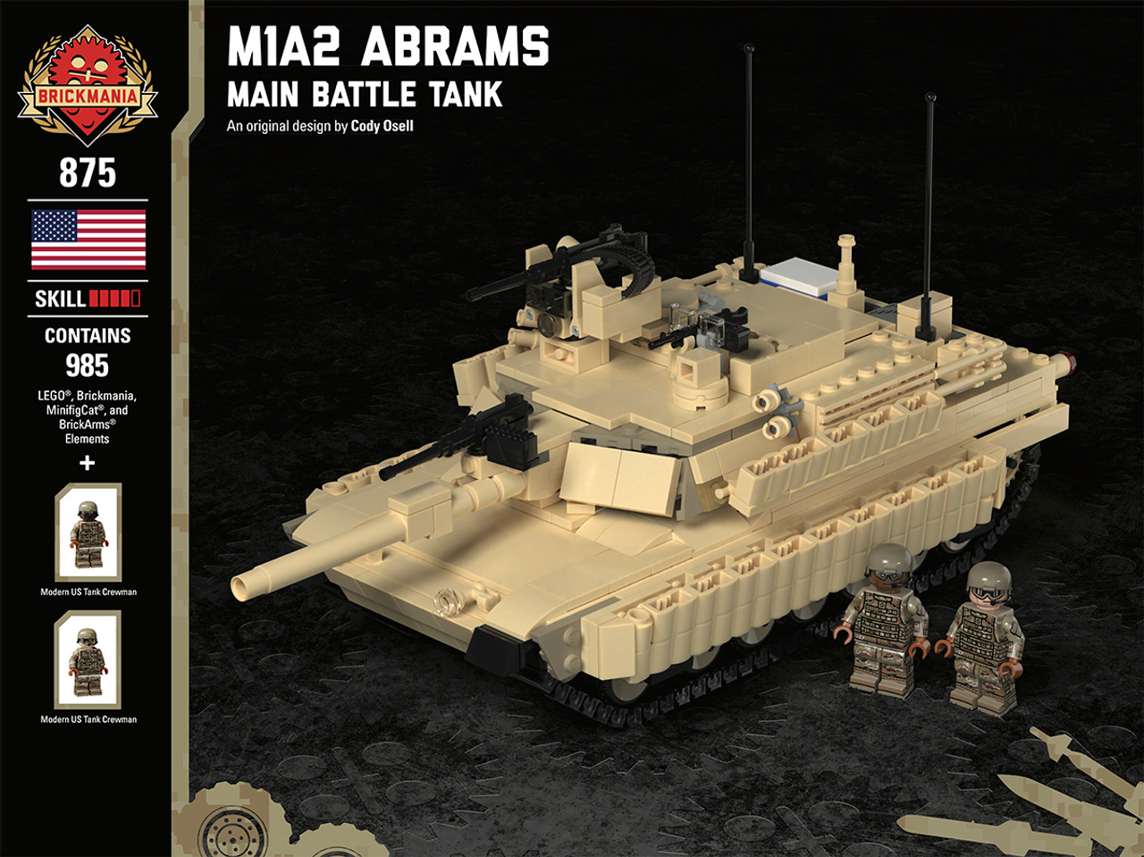 1/16 r/c u.s. main battle tank m1a2 abrams full-option kit item no: 56041