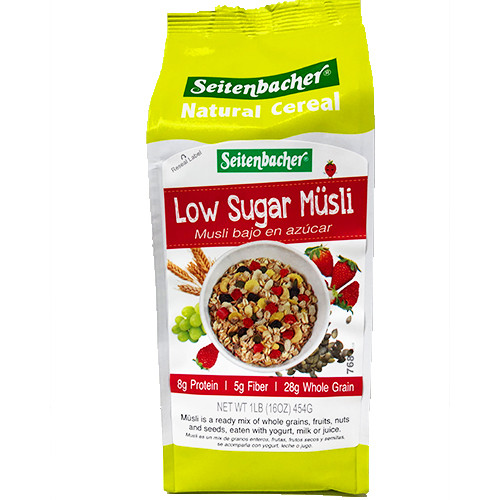 Seitenbacher Low Sugar Muesli 16 oz.