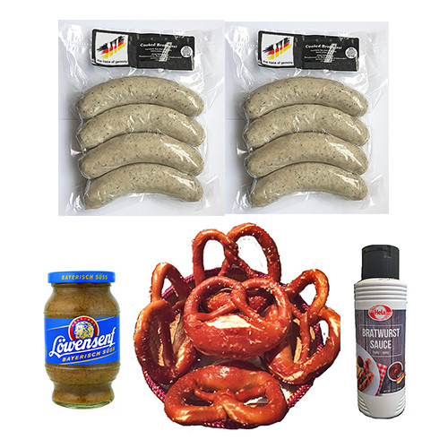 Bratwurst and Pretzel Special - free shipping