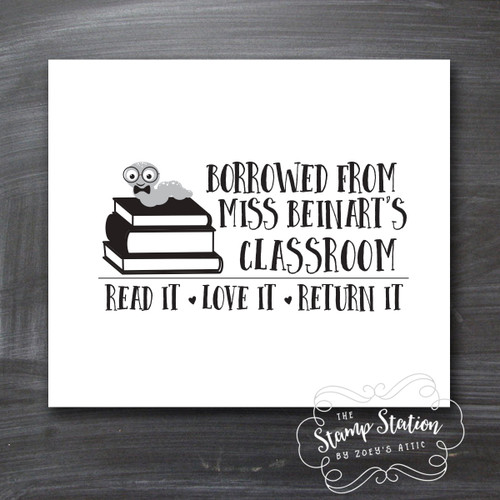 personalized self ink stamps teacher stamps classroom stamps