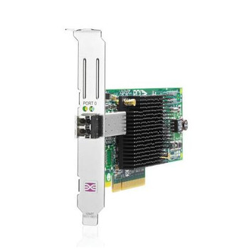 AJ762B HP StorageWorks 81E Single Port Fibre Channel 8Gbps PCI Express Short Wave HBA Controller Card AJ762B HP StorageWorks 81E Single Port Fibre Channel 8Gbps PCI Express Short Wave HBA Controller Card