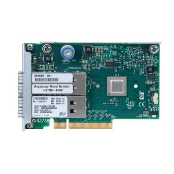 661686-001 HP InfiniBand PCI-Express FDR/Ethernet 10GB/40GB 2-Port 544FLR-QSFP Host Channel Adapter 661686-001 HP InfiniBand PCI-Express FDR/Ethernet 10GB/40GB 2-Port 544FLR-QSFP Host Channel Adapter