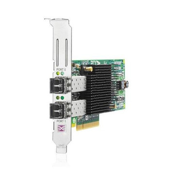 AJ763SB HP StorageWorks 82E 8GB PCI-Express Dual-Port Fibre Channel (Short Wave) Host Bus Adapter AJ763SB HP StorageWorks 82E 8GB PCI-Express Dual-Port Fibre Channel (Short Wave) Host Bus Adapter