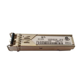 0231A0LJ 3Com X130 10Gbps 10GBase-LR Single-Mode Fiber 10km 1310nm LC Connector SFP+ Transceiver Module 0231A0LJ 3Com X130 10Gbps 10GBase-LR Single-Mode Fiber 10km 1310nm LC Connector SFP+ Transceiver Module