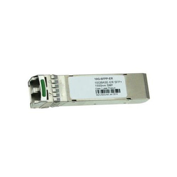 10G-SFPP-ER Brocade 10Gbps 10GBase-ER Single-mode Fiber 40km 1550nm Fibre Channel Duplex LC Connector SFP+ Transceiver Module 10G-SFPP-ER Brocade 10Gbps 10GBase-ER Single-mode Fiber 40km 1550nm Fibre Channel Duplex LC Connector SFP+ Transceiver Module