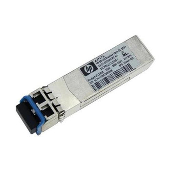 AJ717-63001 HP B-Series 8Gbps Single-mode Fiber Long Wave Fibre Channel 10km 1310nm Duplex LC Connector SFP+ Transceiver Module AJ717-63001 HP B-Series 8Gbps Single-mode Fiber Long Wave Fibre Channel 10km 1310nm Duplex LC Connector SFP+ Transceiver Module