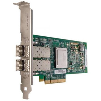 QLE2562-CK QLogic Dual-Ports 8Gbps Fibre Channel to PCI Express Host Bus Network Adapter QLE2562-CK QLogic Dual-Ports 8Gbps Fibre Channel to PCI Express Host Bus Network Adapter