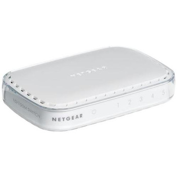 FS605-300PES NetGear 5-Port 10/100Mbps High Performance Fast Ethernet Switch (Refurbished) FS605-300PES NetGear 5-Port 10/100Mbps High Performance Fast Ethernet Switch (Refurbished)