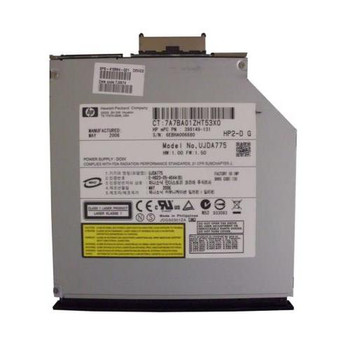 398149-131 HP 24X24X24X8X CD-RW/DVD-ROM IDE Slimline Combo Optical Drive For HP Business Notebook 398149-131 HP 24X24X24X8X CD-RW/DVD-ROM IDE Slimline Combo Optical Drive For HP Business Notebook