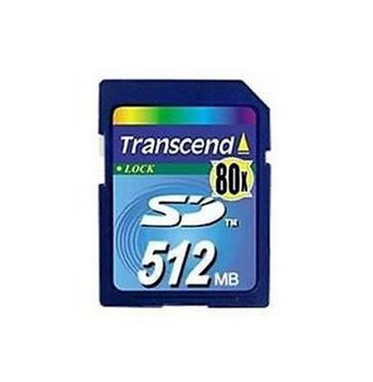 TS512MSD80 Transcend 512MB 80x Hi-Speed SD Flash Memory Card TS512MSD80 Transcend 512MB 80x Hi-Speed SD Flash Memory Card