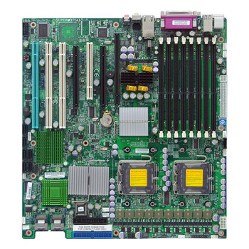 X7DA3 SuperMicro Intel 5000X Chipset Quad-Core Xeon 5400/ 5300 and Dual-Core Xeon 5200/ 5100/ 5000 Processors Support Dual Socket LGA771 Extended ATX X7DA3 SuperMicro Intel 5000X Chipset Quad-Core Xeon 5400/ 5300 and Dual-Core Xeon 5200/ 5100/ 5000 Processors Support Dual Socket LGA771 Extended ATX