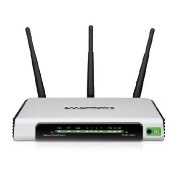 TL-WR1043ND TP-LINK Wireless Router 300 Mbps 4 x 10/100/1000Base-TX Network LAN 1 x 10/100/1000Base-TX Network WAN IEEE 802.11n (draft) (Refurbished) TL-WR1043ND TP-LINK Wireless Router 300 Mbps 4 x 10/100/1000Base-TX Network LAN 1 x 10/100/1000Base-TX Network WAN IEEE 802.11n (draft) (Refurbished)