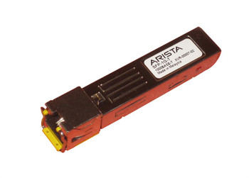 SFP-1G-T Arista Networks 1Gbps 1000Base-T Copper 100m RJ-45 Connector SFP Transceiver Module SFP-1G-T Arista Networks 1Gbps 1000Base-T Copper 100m RJ-45 Connector SFP Transceiver Module