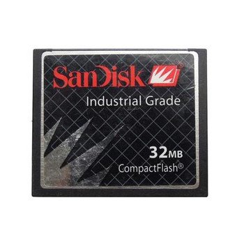 SDCFB-32-201-80 SanDisk 32MB Industrial CompactFlash (CF) Memory Card SDCFB-32-201-80 SanDisk 32MB Industrial CompactFlash (CF) Memory Card