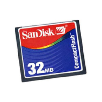 SDCFB-32-101-00 SanDisk 32MB CompactFlash (CF) Memory Card SDCFB-32-101-00 SanDisk 32MB CompactFlash (CF) Memory Card