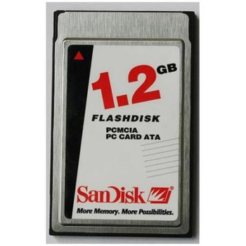 SDP3B-1280-101-50B SanDisk 1.2GB Industrial Type II ATA PCMCIA Flash Memory Card SDP3B-1280-101-50B SanDisk 1.2GB Industrial Type II ATA PCMCIA Flash Memory Card