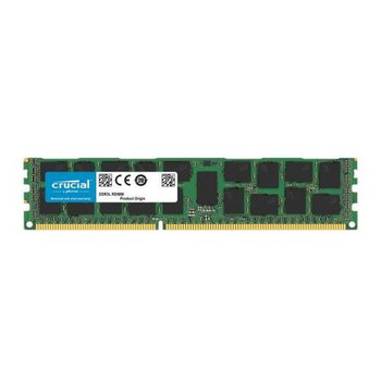 CT16G3ERSDD4160B.36FED Crucial 16GB DDR3 Registered ECC PC3-12800 1600Mhz 2Rx4 Memory CT16G3ERSDD4160B.36FED Crucial 16GB DDR3 Registered ECC PC3-12800 1600Mhz 2Rx4 Memory