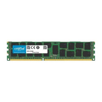 CT16G3ERSDD4186D.36FED Crucial 16GB DDR3 Registered ECC PC3-14900 1866Mhz 2Rx4 Memory CT16G3ERSDD4186D.36FED Crucial 16GB DDR3 Registered ECC PC3-14900 1866Mhz 2Rx4 Memory