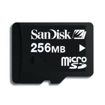 SDSDQ-256 SanDisk 256MB Micro SD Flash Memory Card SDSDQ-256 SanDisk 256MB Micro SD Flash Memory Card