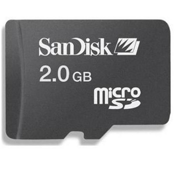 SDSDQ-2048 Sandisk 2GB microSDHC Flash Memory Card with SD Adapter SDSDQ-2048 Sandisk 2GB microSDHC Flash Memory Card with SD Adapter