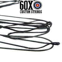 color bow string 60x custom serving bowstring od dark brown green strings nocks speed