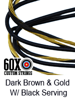 dark-brown-gold-w-black-serving-custom-bow-string-color.png dark brown and gold w black serving custom bow string