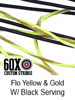 flo-yellow-gold-black-serving-custom-bow-string-color.png flo yellow gold black serving custom bow string