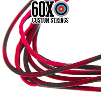 red-dark-brown-w-clear-serving-custom-bow-string-color.jpg red and dark brown serving custom bow string