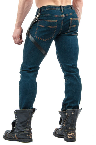 Nasty Pig Rubber Leg Harness 7362 from Topdrawers Menswear Nasty Pig Rubber Leg Harness 7362 from Topdrawers Menswear
