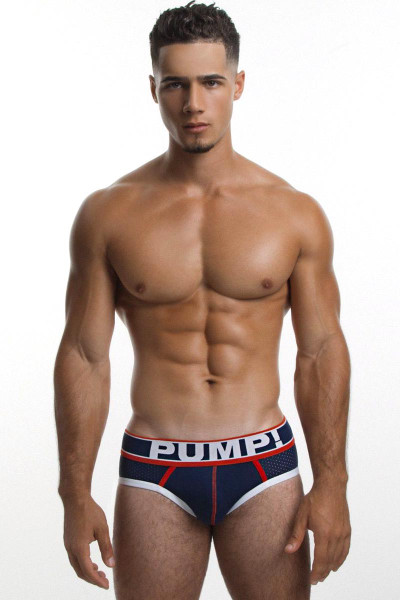 PUMP! Big League Brief 12033 Front View - Topdrawers Underwear for Men PUMP! Big League Brief 12033 Front View - Topdrawers Underwear for Men