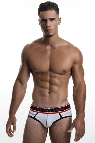 PUMP! Reflex Brief 12036 Front View - Topdrawers Underwear for Men PUMP! Reflex Brief 12036 Front View - Topdrawers Underwear for Men