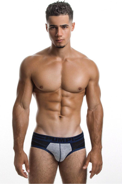 PUMP! Shadow Brief 12039 Front View - Topdrawers Underwear for Men PUMP! Shadow Brief 12039 Front View - Topdrawers Underwear for Men
