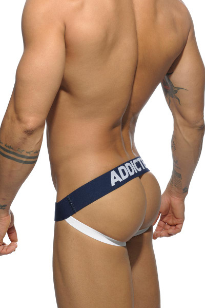 06 Red - Addicted Sailor Stripes Jock AD512 - Rear View - Topdrawers Underwear for Men 06 Red - Addicted Sailor Stripes Jock AD512 - Rear View - Topdrawers Underwear for Men
