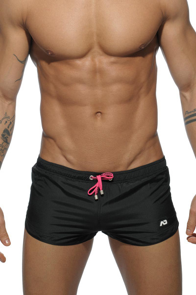10 Black - Addicted Basic Mini Swim Short ADS111 - Front View - Topdrawers Swimwear for Men 10 Black - Addicted Basic Mini Swim Short ADS111 - Front View - Topdrawers Swimwear for Men