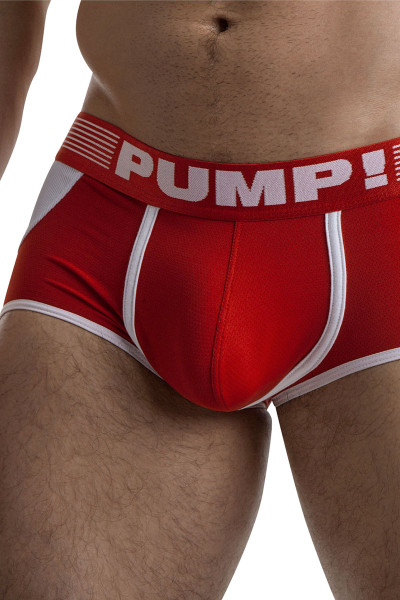 Red - PUMP! Access Trunk 15030 - Front View - Topdrawers Underwear for Men Red - PUMP! Access Trunk 15030 - Front View - Topdrawers Underwear for Men