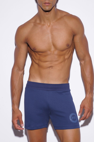 09 Navy Blue - ES Collection Stripes Fit Short SP138 - Front View - Topdrawers Menswear 09 Navy Blue - ES Collection Stripes Fit Short SP138 - Front View - Topdrawers Menswear