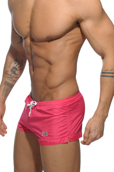 24 Fuchsia - Addicted Basic Mini Swim Short ADS111 - Side View - Topdrawers Swimwear for Men 24 Fuchsia - Addicted Basic Mini Swim Short ADS111 - Side View - Topdrawers Swimwear for Men