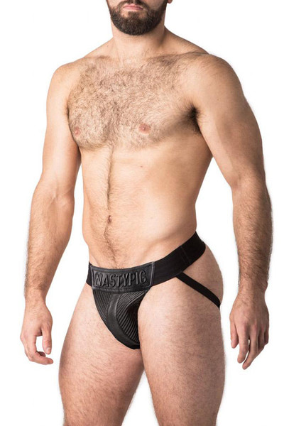 Black - Nasty Pig Motocross Jock Strap 5579 - Side View - Topdrawers Underwear for Men Black - Nasty Pig Motocross Jock Strap 5579 - Side View - Topdrawers Underwear for Men